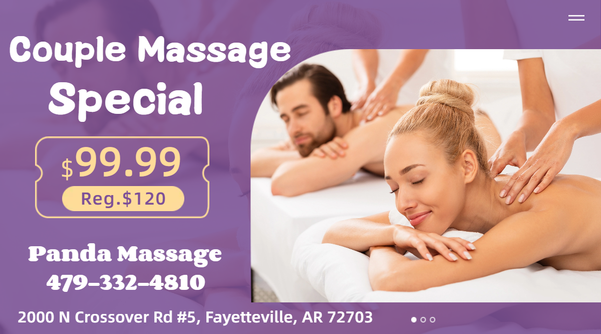 Panda Massage | Asian Massage Fayetteville, AR 72703